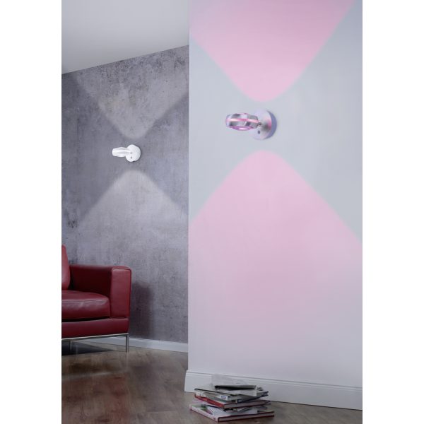 Wandlamp Trio Leuchten Vista nikkel