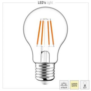 Led's Light 620140 lichtbronnen – E27 (grote fitting) – transparant