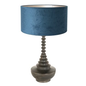 Steinhauer Bois tafellamp –– antiekzwart en blauw