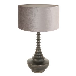 Steinhauer Bois tafellamp –– antiekzwart en zilver