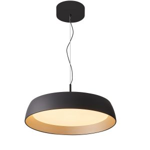 Steinhauer Mykty hanglamp –– goud en zwart
