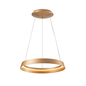 Steinhauer Ringlux hanglamp –– goud
