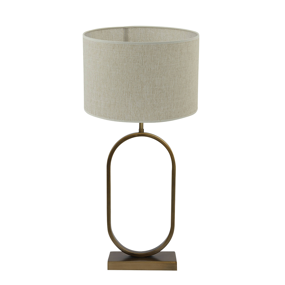 Light and Living Jamiri tafellamp Ø 30 cm E27 (grote fitting) wit
