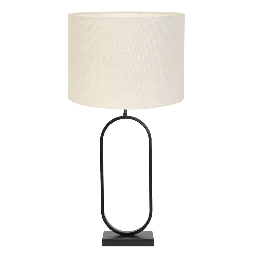 Light and Living Jamiri tafellamp Ø 40 cm E27 (grote fitting) wit