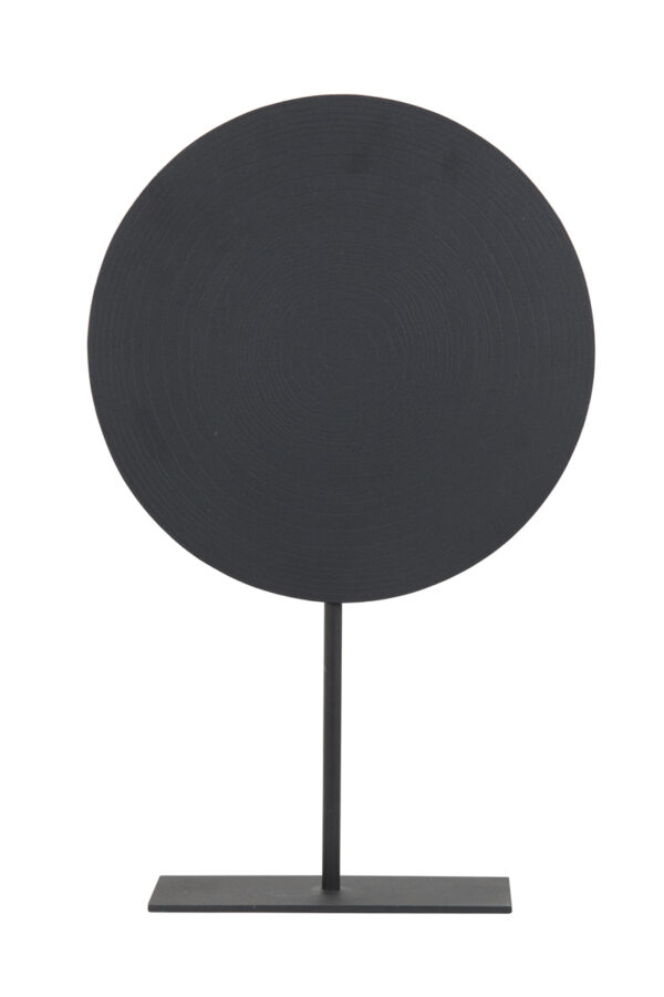Ornament on base 35x10x56 cm LASIM matt lead spiral - Image 2
