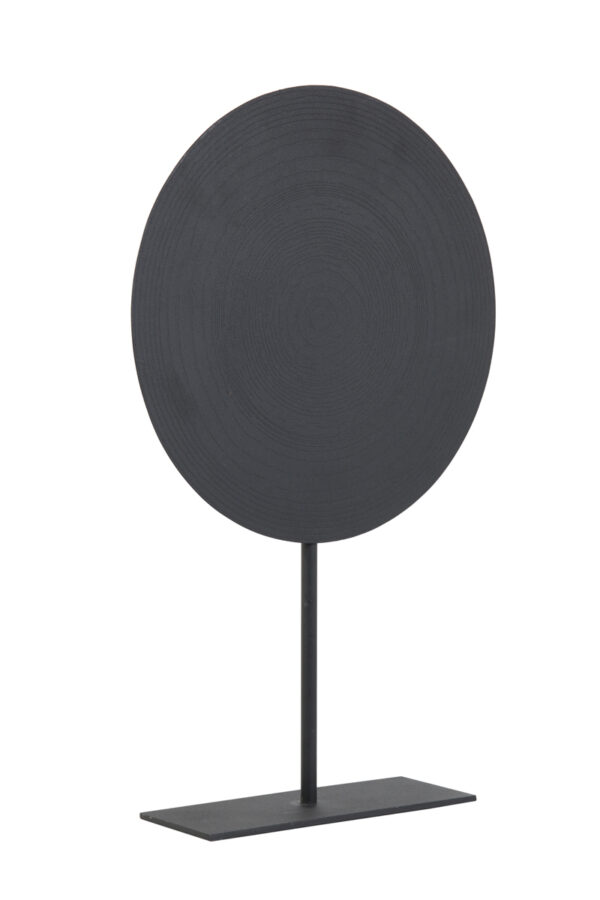 Ornament on base 35x10x56 cm LASIM matt lead spiral - Image 5