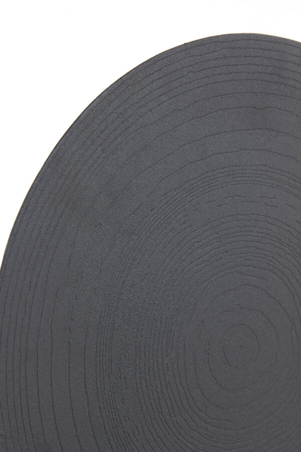 Ornament on base 35x10x56 cm LASIM matt lead spiral - Image 7