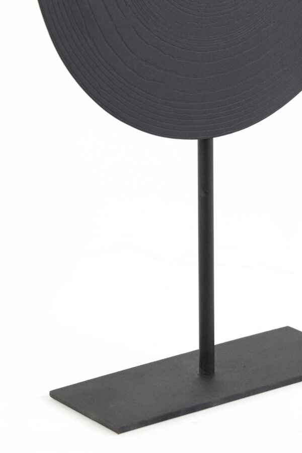Ornament on base 35x10x56 cm LASIM matt lead spiral - Image 8