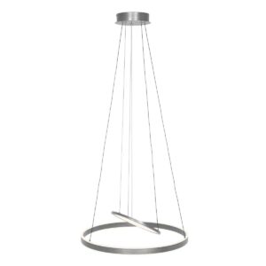 Steinhauer Ringlux hanglamp – ø 60 cm – Ingebouwd (LED) – Staal