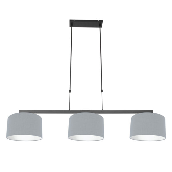 Steinhauer Stang hanglamp – E27 (grote fitting) – Zwart