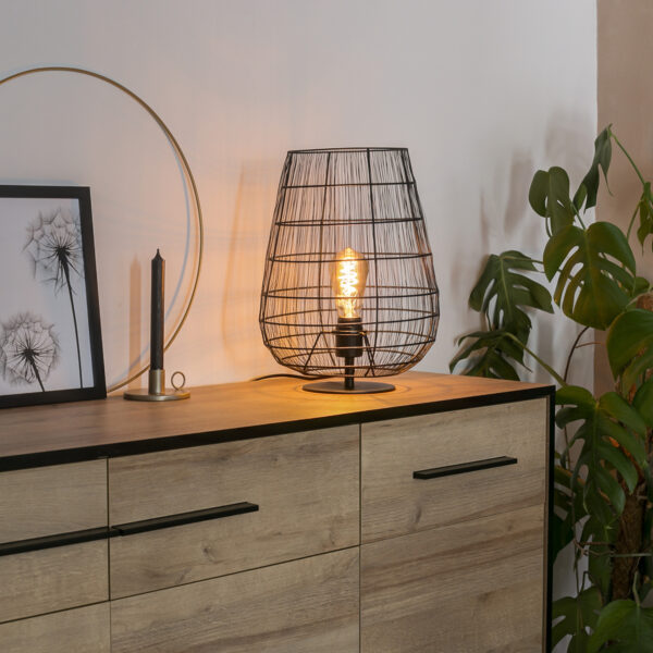 Moderne draad tafellamp Anne Light & Home Gloom - Image 2