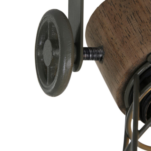 Anne Lighting Guernsey plafondspot - tweelichts - draad - 27 cm breed - draai- en kantelbaar - groen - Image 4