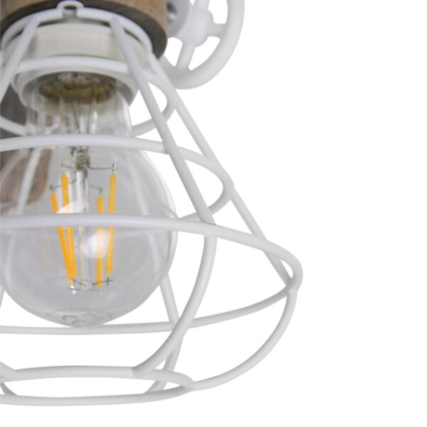 Houten draad wandlamp Anne Light & Home Guersey - Image 2