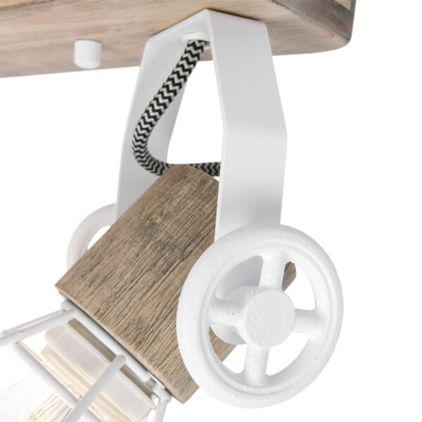Tweelichts draadlamp plafondspot Anne Light & Home Guersey - Image 4