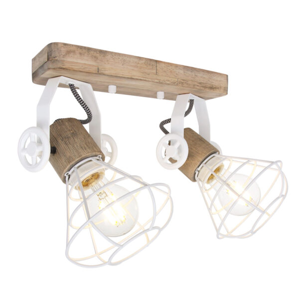 Anne Light & Home Guersey spot – E27 (grote fitting) – Wit