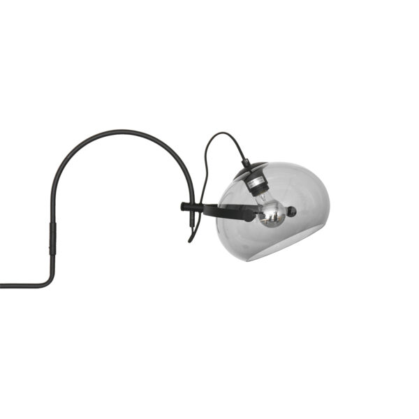 Anne Lighting Holgarsøn booglamp - armatuur - excl. kap - E27 - 155 cm hoog - zwart - Afbeelding 10