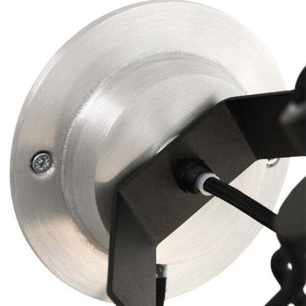Anne Lighting Mark III draad wandlamp - kap ⌀22 cm - draai- en kantelbaar - zwart - Image 10