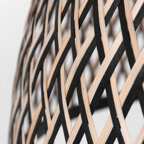 Ovalen gewoven hanglamp Anne Light & Home Maze - Image 11