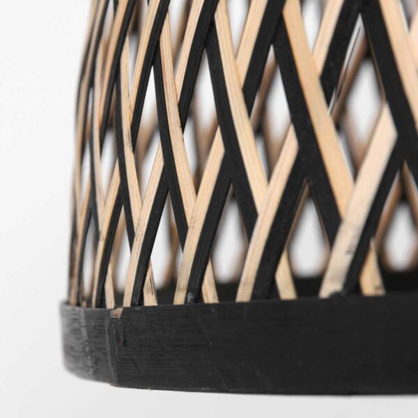 Ovalen gewoven hanglamp Anne Light & Home Maze - Image 12