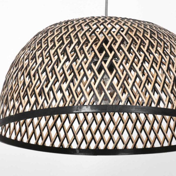 Ovalen gewoven hanglamp Anne Light & Home Maze - Image 6