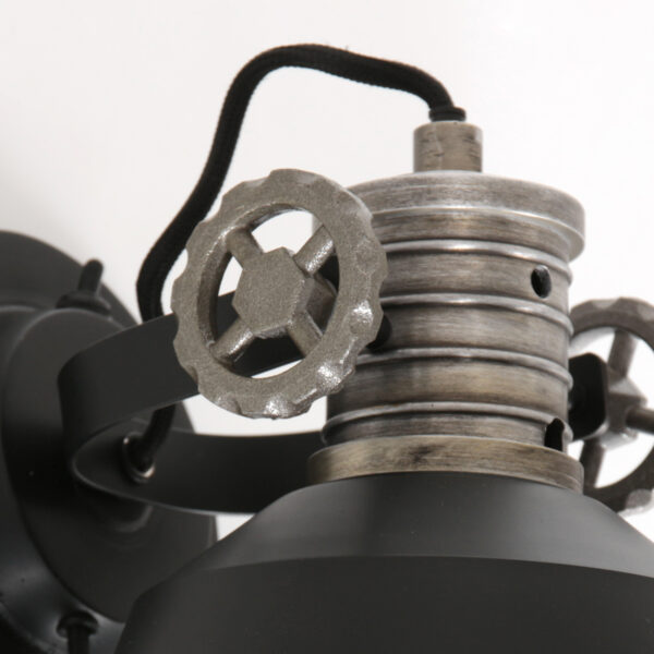 Industriële wandspot Anne Light & Home Sprocket - Image 9