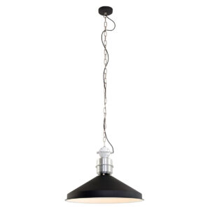 Anne Light & Home Zappa hanglamp – ø 54 cm – E27 (grote fitting) – Zwart