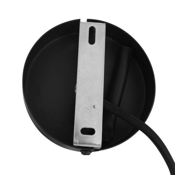 Mexlite Aureole hanglamp - draadlamp - kap Ø 17 cm - gouden details - zwart - Afbeelding 13