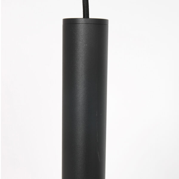 Mexlite Aureole hanglamp - draadlamp - kap Ø 17 cm - gouden details - zwart - Afbeelding 9