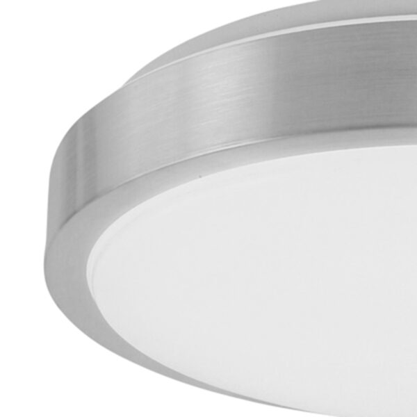 Steinhauer Stellar badkamer plafonnière - badkamer - ingebouwd LED - Ø 39 cm - IP44 - staal - Image 5