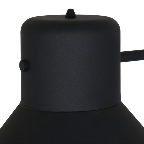 Mexlite Evy hanglamp - tweelichts - 104cm breed - zwart met goud - Image 4