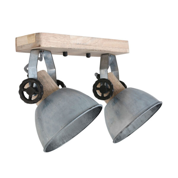 Mexlite Gearwood spot – E27 (grote fitting) – Hout
