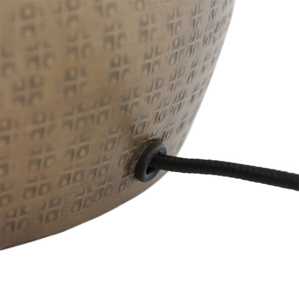 Steinhauer Brass lampenvoet - bol - 28 cm hoog - E27 - zonder kap - brons - Image 3