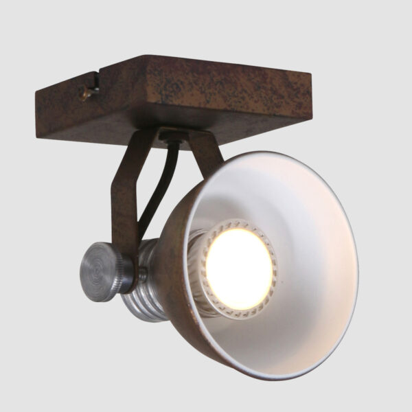 Steinhauer Brooklyn plafondspot - ingebouwd LED - dim to warm - draai- en kantelbaar - bruin - Image 12