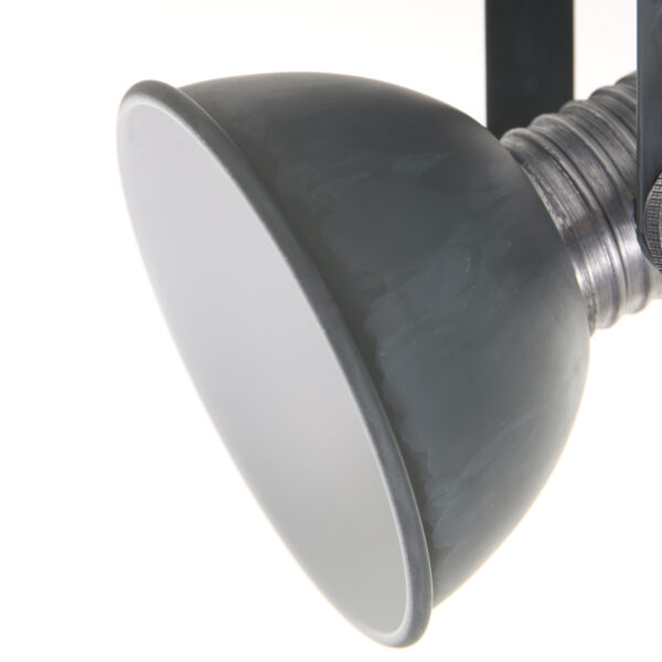 Steinhauer Brooklyn drielichts plafondlamp - inclusief GU10 lichtbron - dim to warm - 60 cm breed - grijs - Image 3