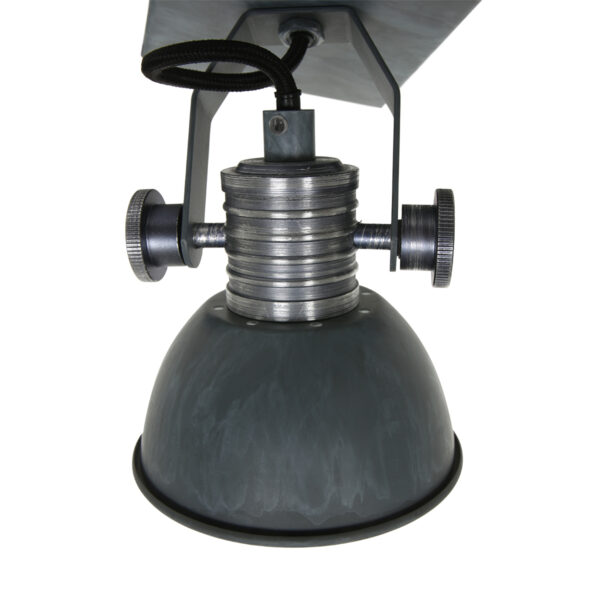 Steinhauer Brooklyn plafondspot - ingebouwd LED - dim to warm - draai- en kantelbaar - grijs - Image 4