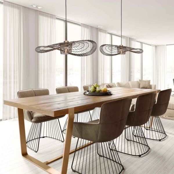 Steinhauer Chapeau hanglamp – E27 (grote fitting) – brons - Image 2