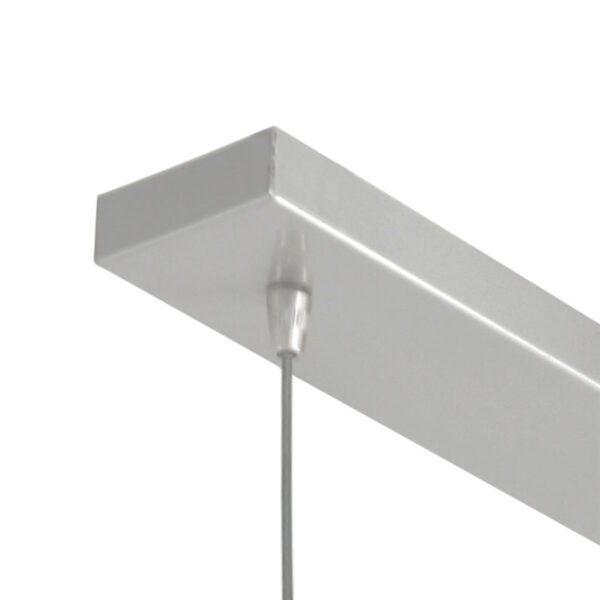 Steinhauer Glass light hanglamp – E27 (grote fitting) – staal - Image 3