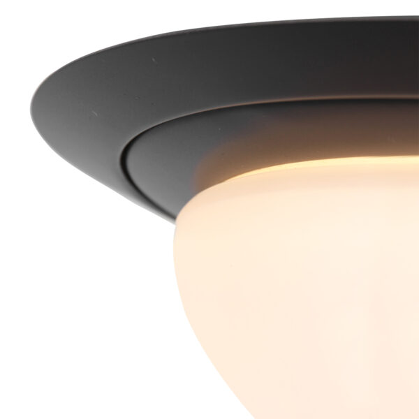 Steinhauer Ikaro plafonnieres – ø 24 cm – Ingebouwd (LED) – wit en zwart - Image 2