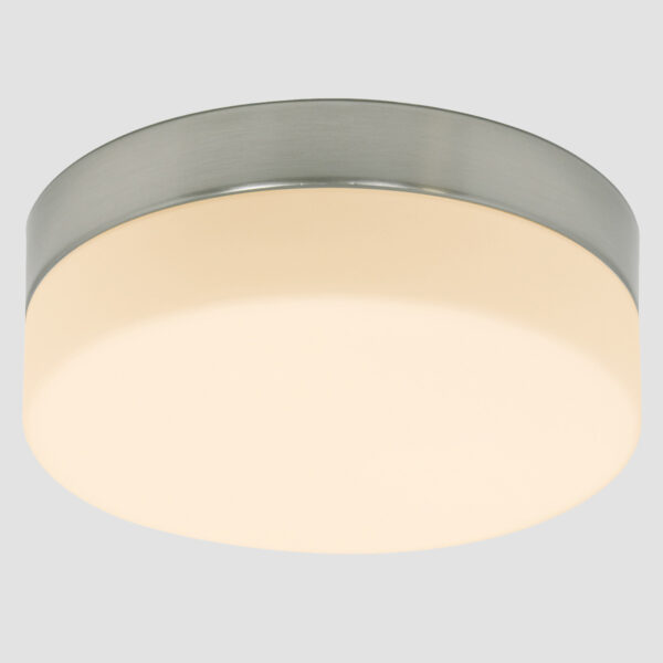 Steinhauer Ceiling and Wall plafonnière - badkamer - Ø 30cm - Incl. LED - 4 lichtstanden - staal en wit glas - Afbeelding 9