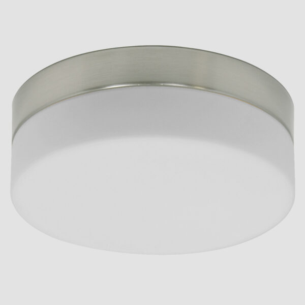 Steinhauer Ceiling and Wall plafonnière - badkamer - Ø 30cm - Incl. LED - 4 lichtstanden - staal en wit glas - Afbeelding 10