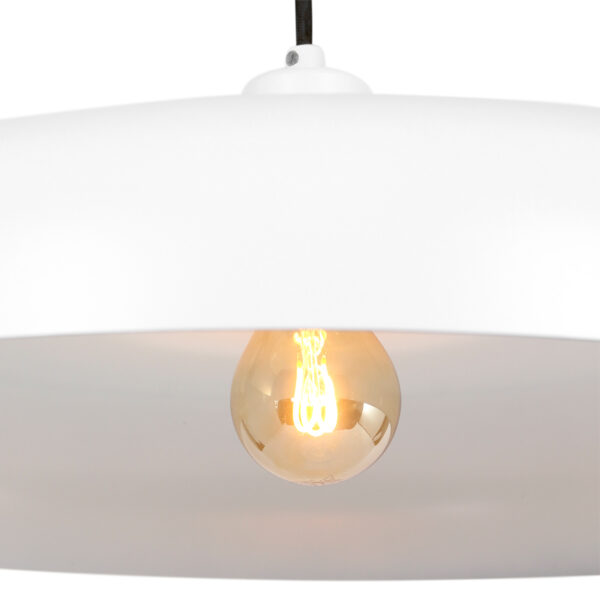 Steinhauer Krisip hanglamp - Ø 55cm - E27 - wit - Image 2