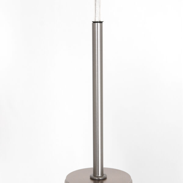 Steinhauer Lotus hanglamp - glazen kap - ⌀25 cm - E27 - in hoogte verstelbaar - staal - Image 3