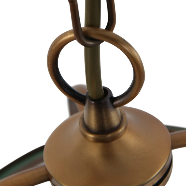 Steinhauer Pimpernel hanglamp - lantaarn - Ø20 cm - 1 lichts - brons met glas - Image 3
