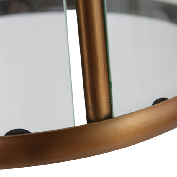 Steinhauer Pimpernel hanglamp - lantaarn - Ø20 cm - 1 lichts - brons met glas - Image 5