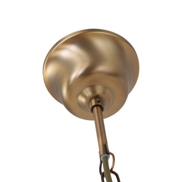 Steinhauer Pimpernel hanglamp - lantaarn - Ø20 cm - 1 lichts - brons met glas - Image 9