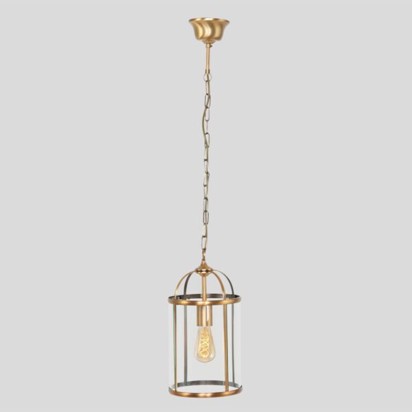 Steinhauer Pimpernel hanglamp - lantaarn - Ø20 cm - 1 lichts - brons met glas - Image 10