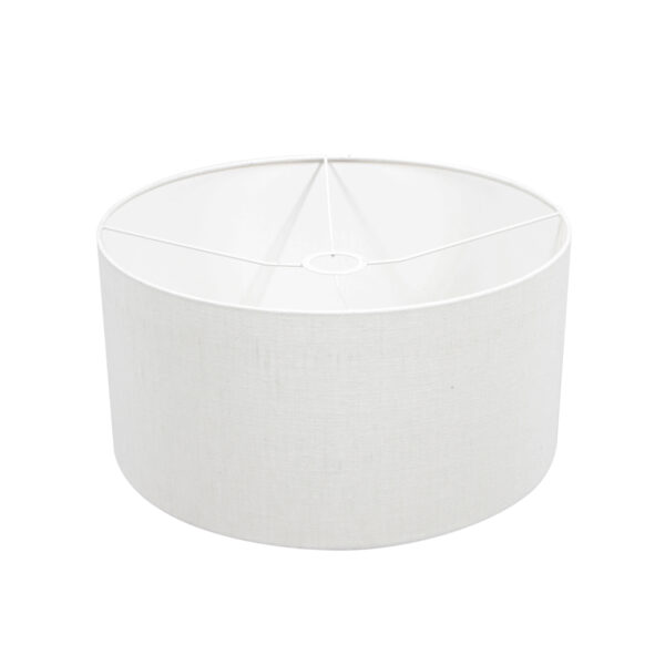 Steinhauer Prestige Chic plafondlamp - met witte linnen kap - Ø40 cm - dimbaar - Image 4
