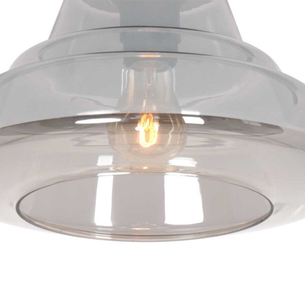 Steinhauer Reflexion plafondlamp – ø 30 cm – E27 (grote fitting) – zwart - Image 3