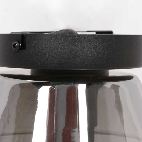 Steinhauer Reflexion plafondlamp – ø 30 cm – E27 (grote fitting) – zwart - Image 8