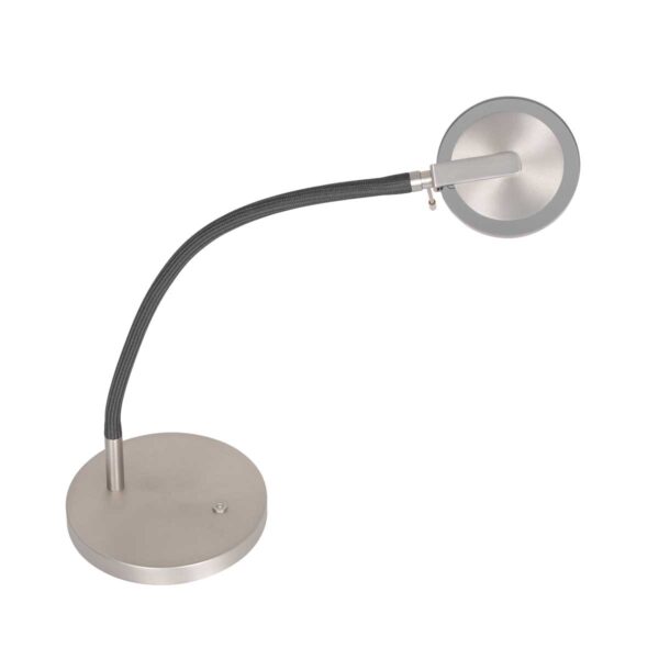 Steinhauer Turound tafellamp – In hoogte verstelbaar – Ingebouwd (LED) – staal en transparant - Image 14